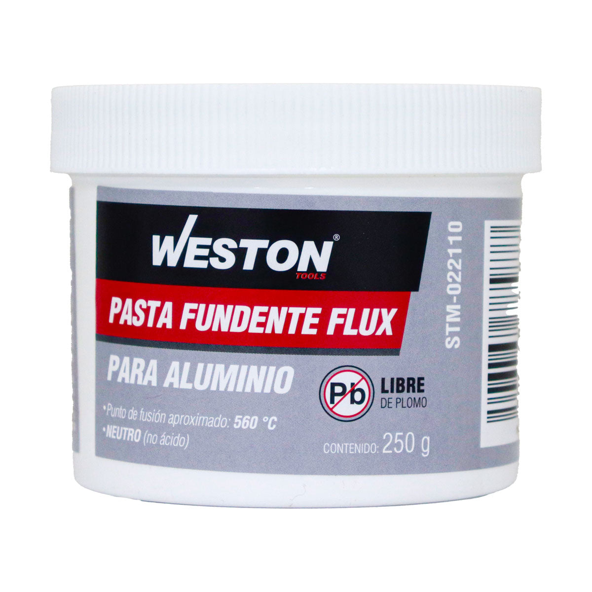 Pasta Fundente Flux Para Aluminio Bote 250g | STM-022110