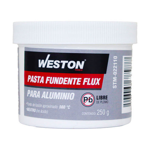 Pasta Fundente Flux Para Aluminio Bote 250g | STM-022110