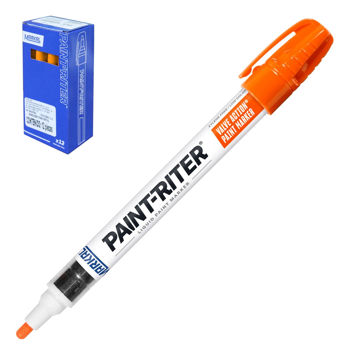 Marcador Valve Action Naranja Fluorescente | STM-097052