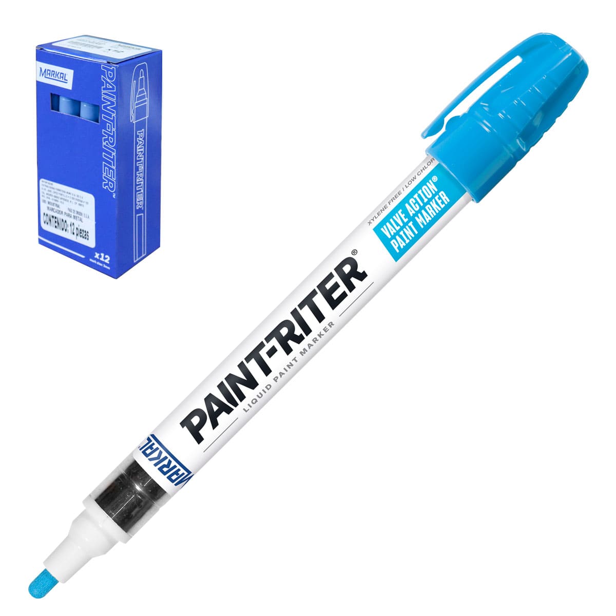 Marcador Valve Action Azul Claro | STM-096835