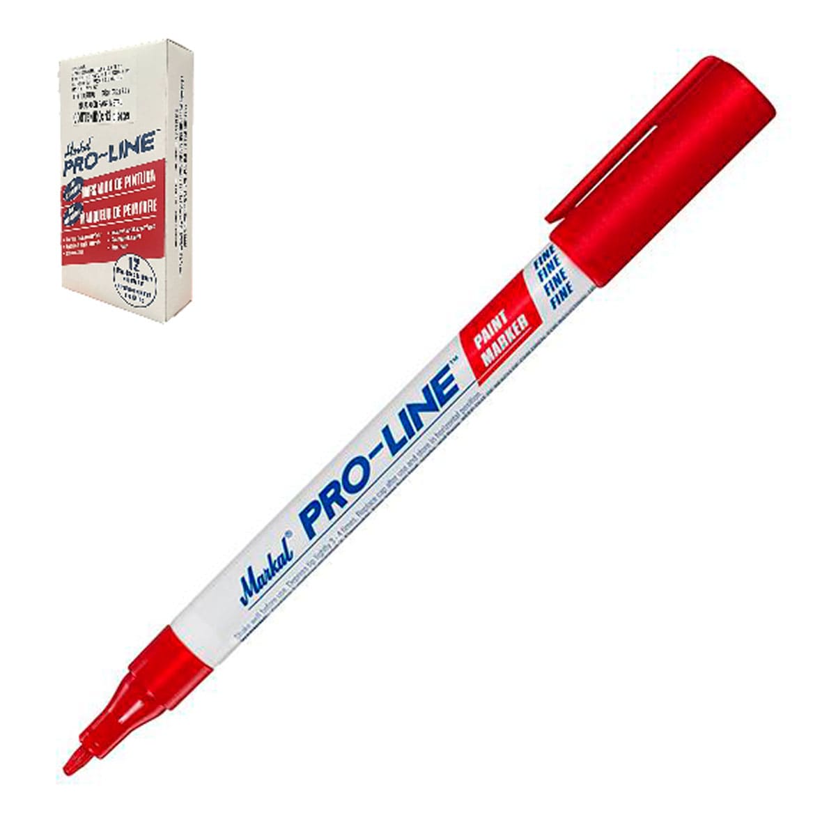 Marcador Punto Fino Proline Rojo | STM-096874