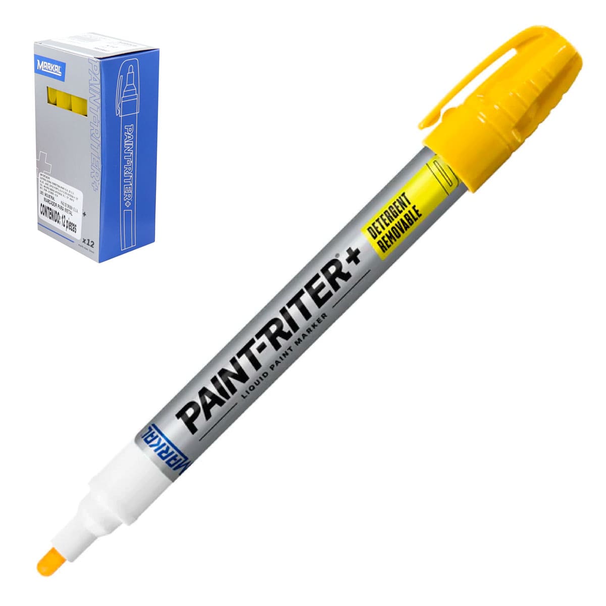 Marcador Prowash-D (Lavable) Amarillo | STM-097011