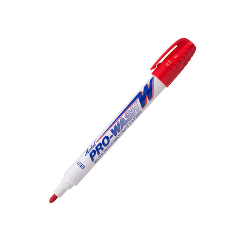 Marcador Prowash-W (Lavable) Rojo | STM-097032