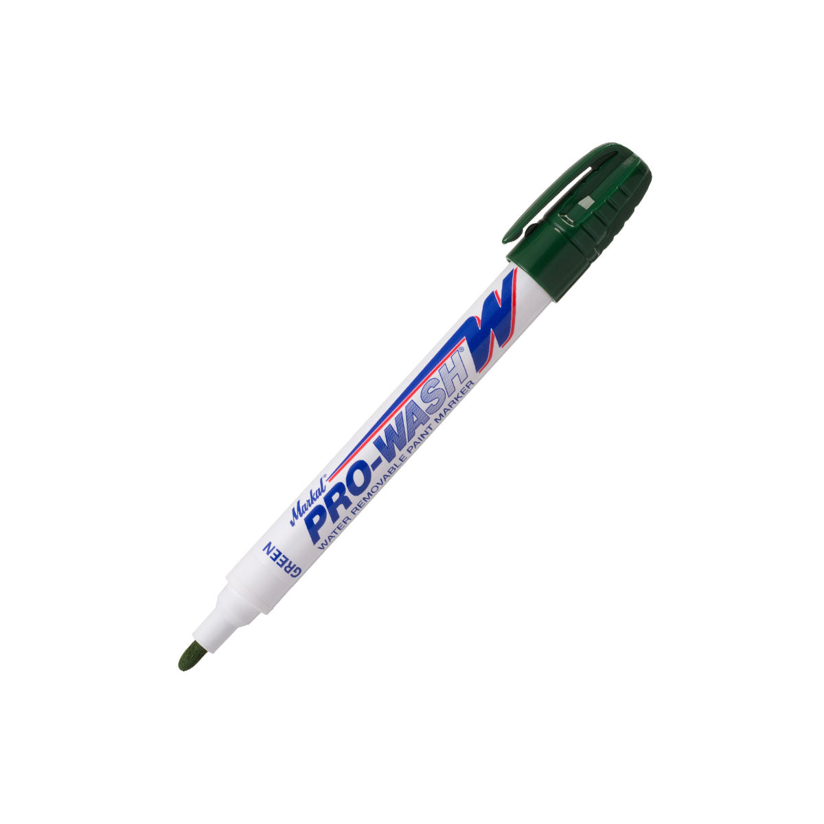 Marcador Prowash-W (Lavable) Verde | STM-097036