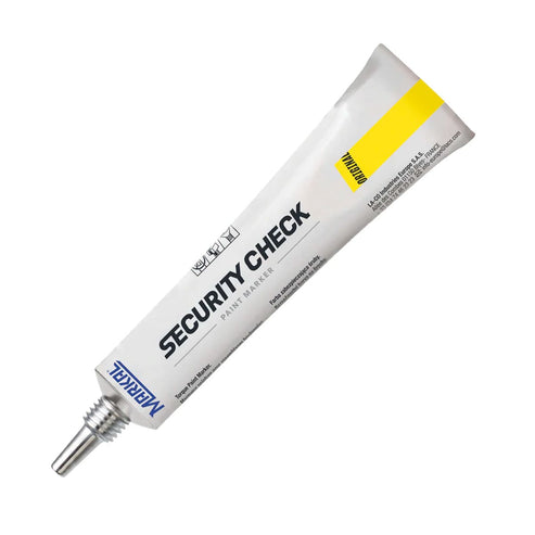 Marcador de Pintura Security Check Amarillo | STM-96669