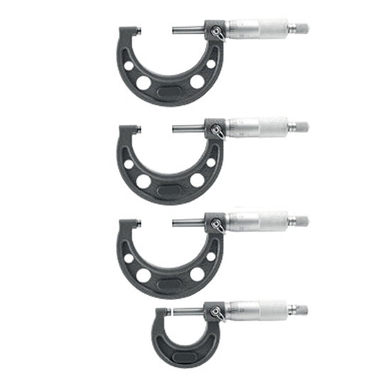 Juego de Micrómetros para Exteriores 0-100MM 4 Piezas | STW-3203-1004