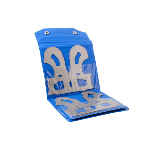 CALIBRADORES/GAGES para RADIOS 9/16"-1" Juego 8 Piezas | STW-4804-8E