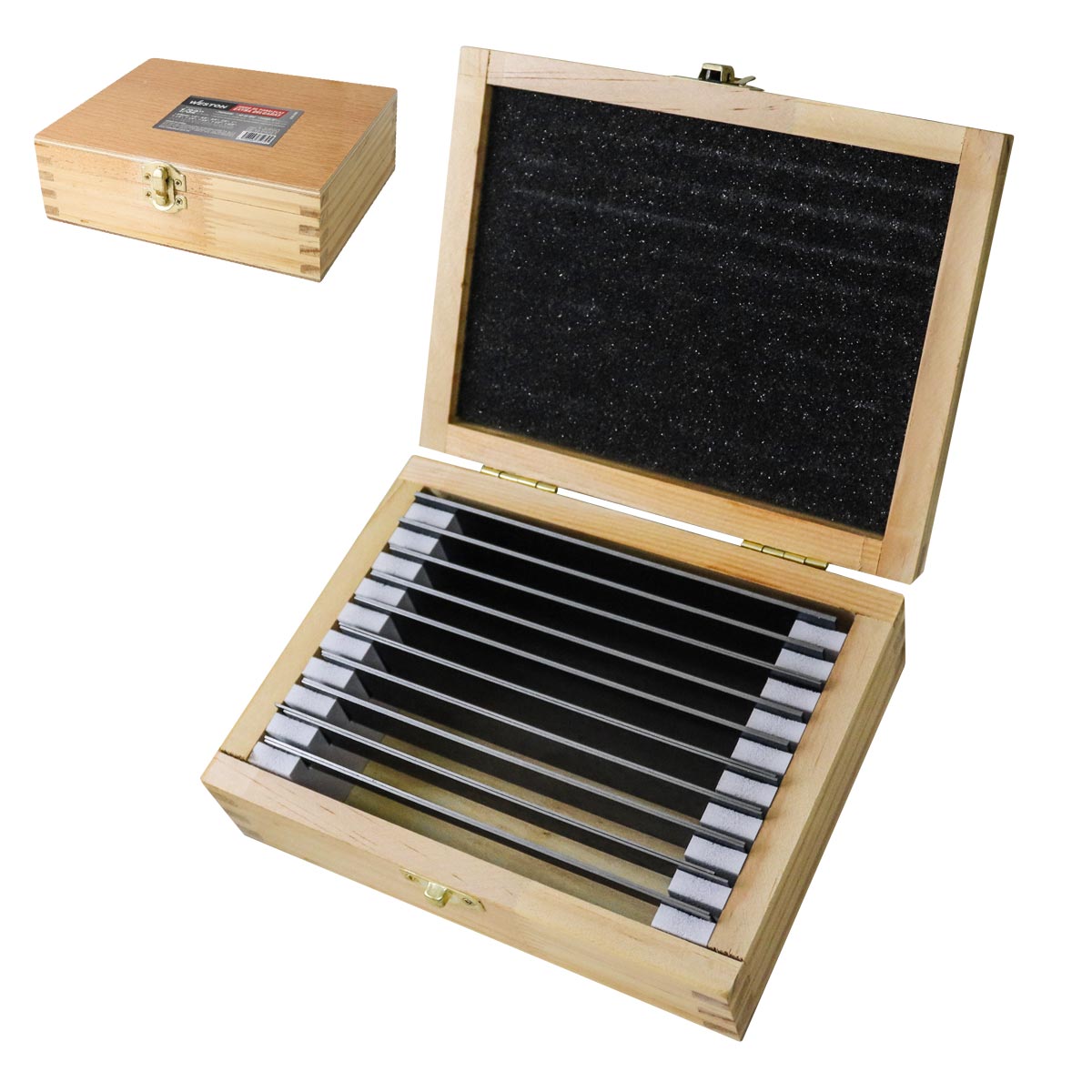 Paralelas de Precisión Extra Delgadas Premium 1/32" x 6" Juego 10 Pares | STW-9100