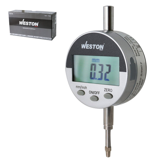Indicador de Carátula Digital 0 - 12.7mm / 0 - 1/2"" X 0.01mm / 0.0005"" | STW-9195