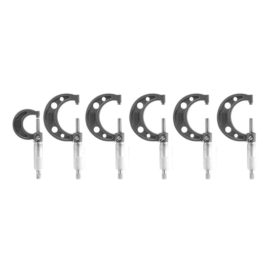 Juego Micrómetro para Exteriores Tipo MT 6 - 12" 6 Piezas | STW-9305
