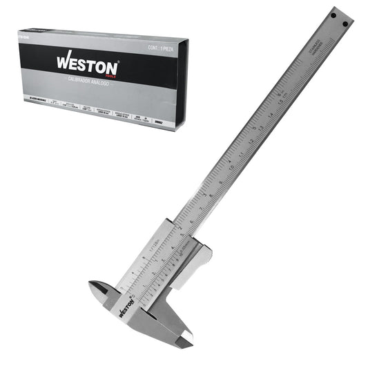 Calibrador Vernier Acero Inoxidable 6" (MM y STD) | STW-9340
