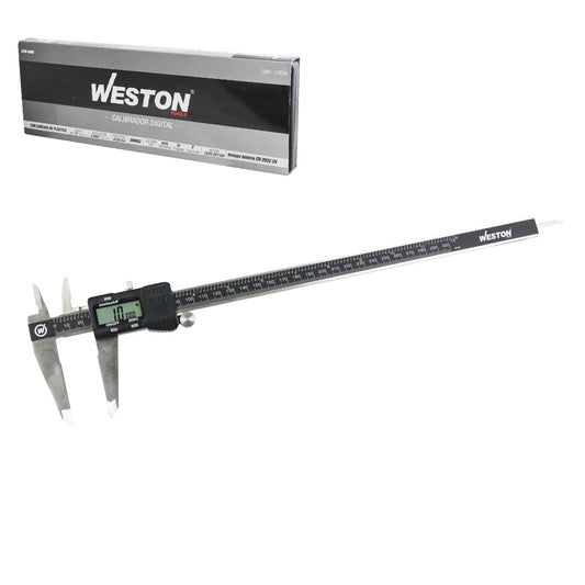 Calibrador Digital Acero Inoxidable CARCASA PLASTICA 12" | STW-9460