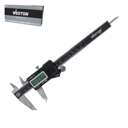 Calibrador Digital IP54 a PRUEBA de AGUA 6" MM/PULGADAS / SALIDA de DATOS | STW-9710