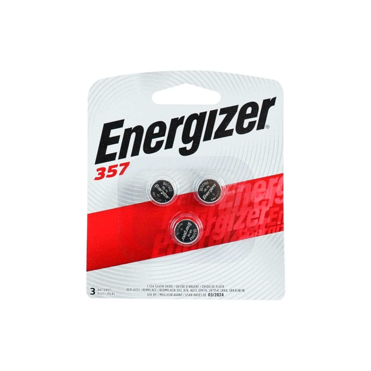 Pila Para Calibrador 1.5V Óxido De Plata (Paquete 3 Piezas) | STW-P303-357E