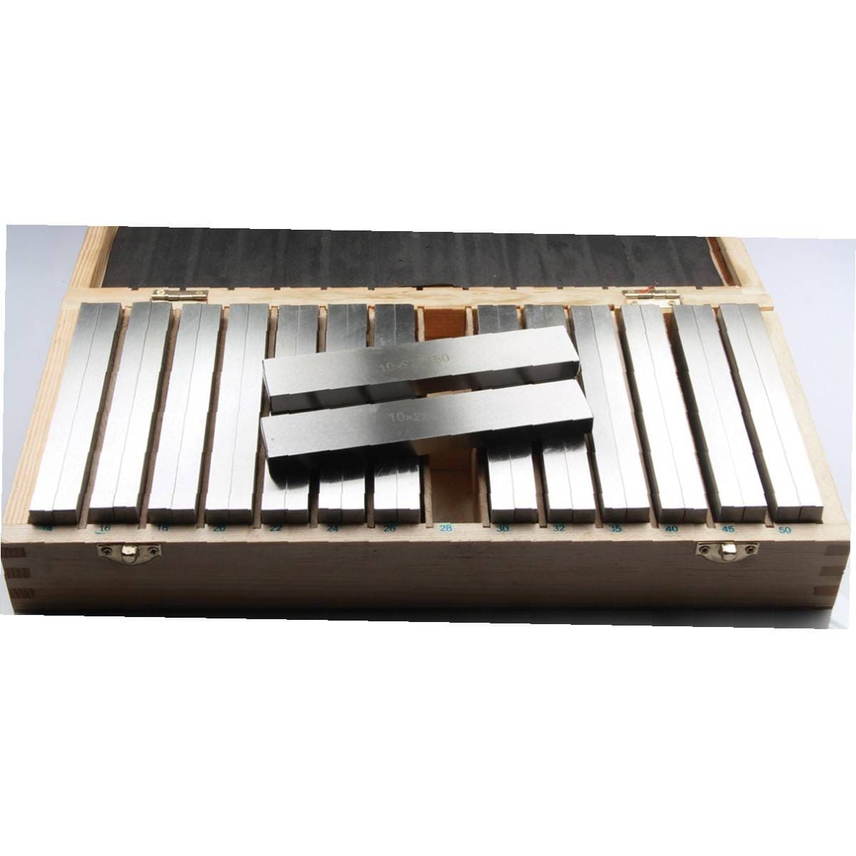 Conjunto de Paralelos Premium 4 Pares 6X3/16 con Estuche Aluminio | STWS-8204-0025