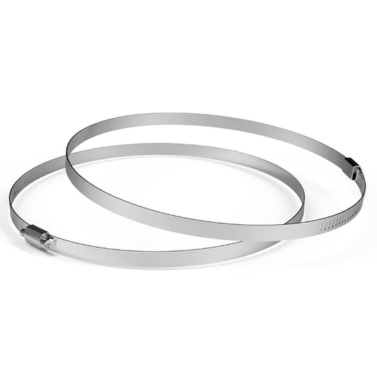 Abrazadera Para Ductos De Acero Inoxidable 12"