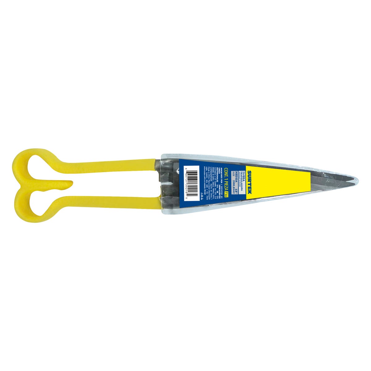 Tijeras Trasquiladora Con Mango De Plastisol 12, Surtek T11