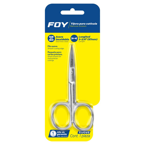 Tijeras Para Uñas 3-3/4, Foy TIJCU3