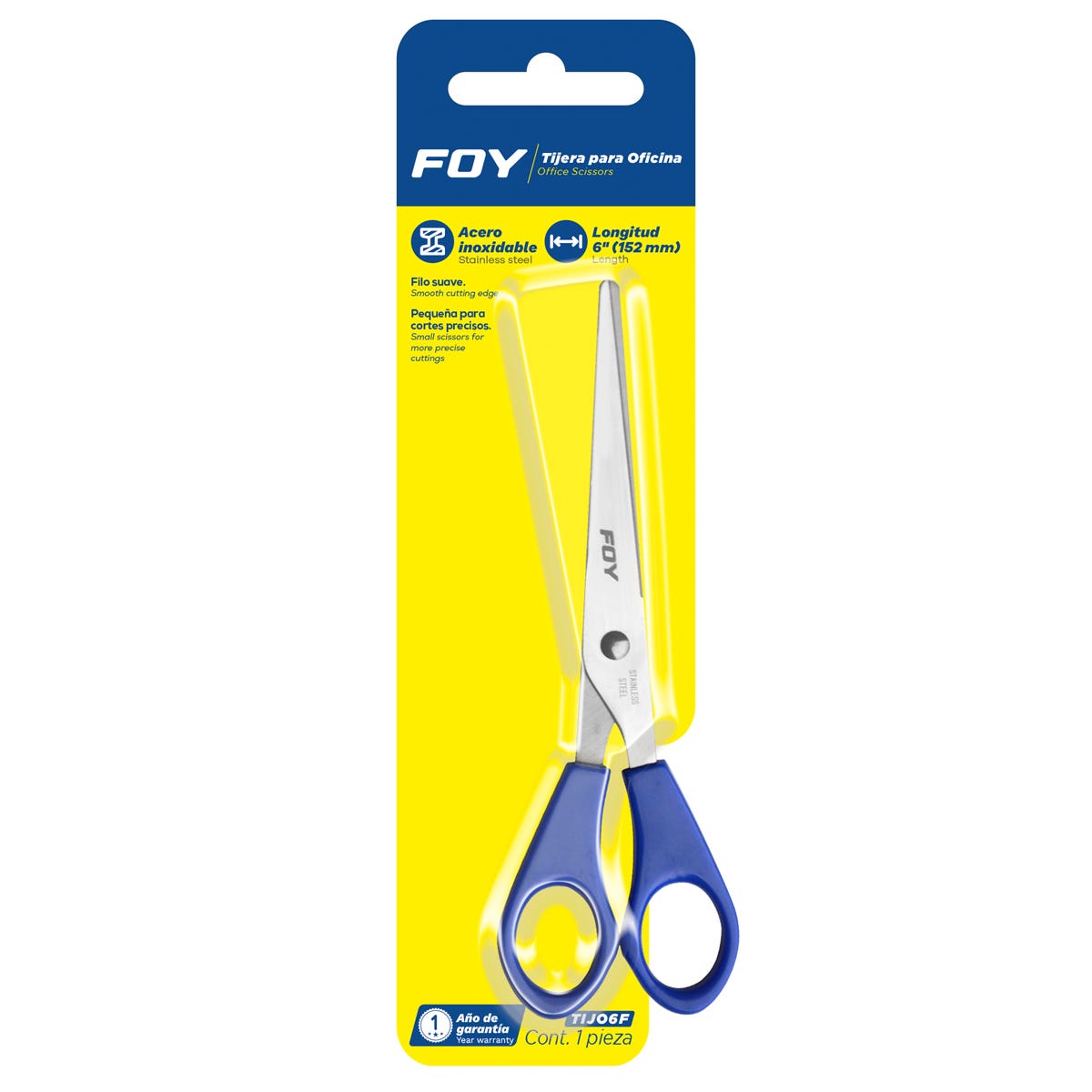 Tijeras Para Oficina 6, Foy TIJO6F
