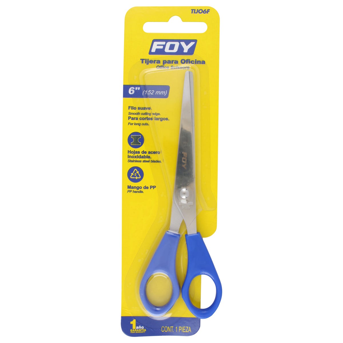 Tijeras Para Oficina 6, Foy TIJO6F