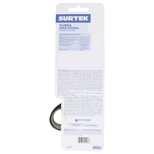 Tijeras Para Oficina 8-1/4, Surtek TIJO8