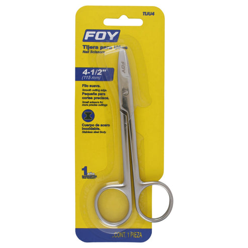 Tijeras Para Uñas 4-1/2, Foy TIJU4