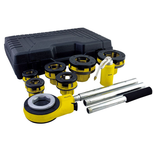 Juego De Tarraja Para Tubo De 1/2 A 2 NPT, 9 Piezas, Surtek TMP10