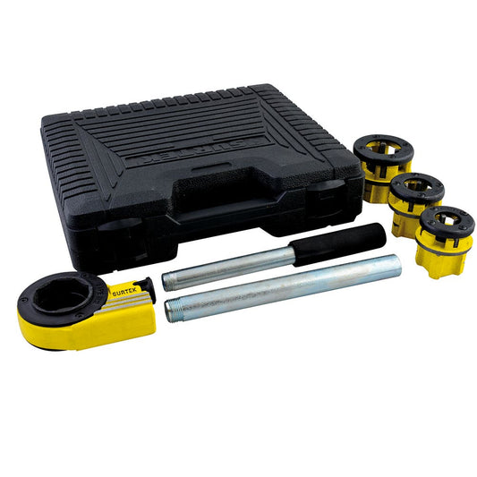 Juego De Tarraja Para Tubo De 1/2 A 1 NPT, 4 Piezas, Surtek TMP5