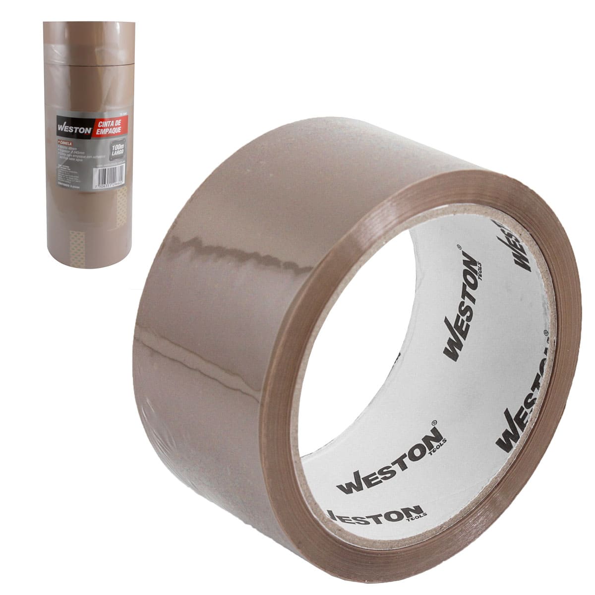 Cinta De Empaque Canela 48MM x 100M | TP-1040