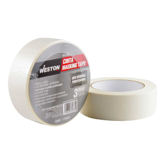 Cinta Masking Tape Automotriz Profesional 38MM x 50M | TP-1115