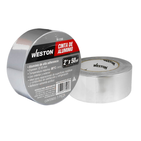Cinta De Aluminio Para Ducto 50MM x 45.7M | TP-1150