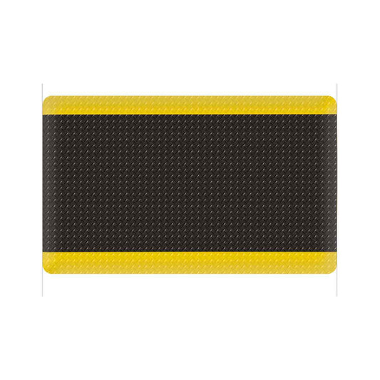 TP-1325 TAPETE ANTIFATIGA (USA) T/DIAMANTE NEGRO/AMARILLO 15/16'' X 36'' X 120''