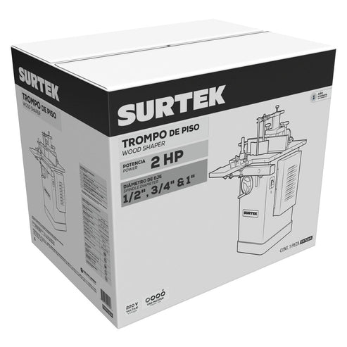 Trompo De Piso Para Madera 2 HP, 1560 W, Surtek TR702A