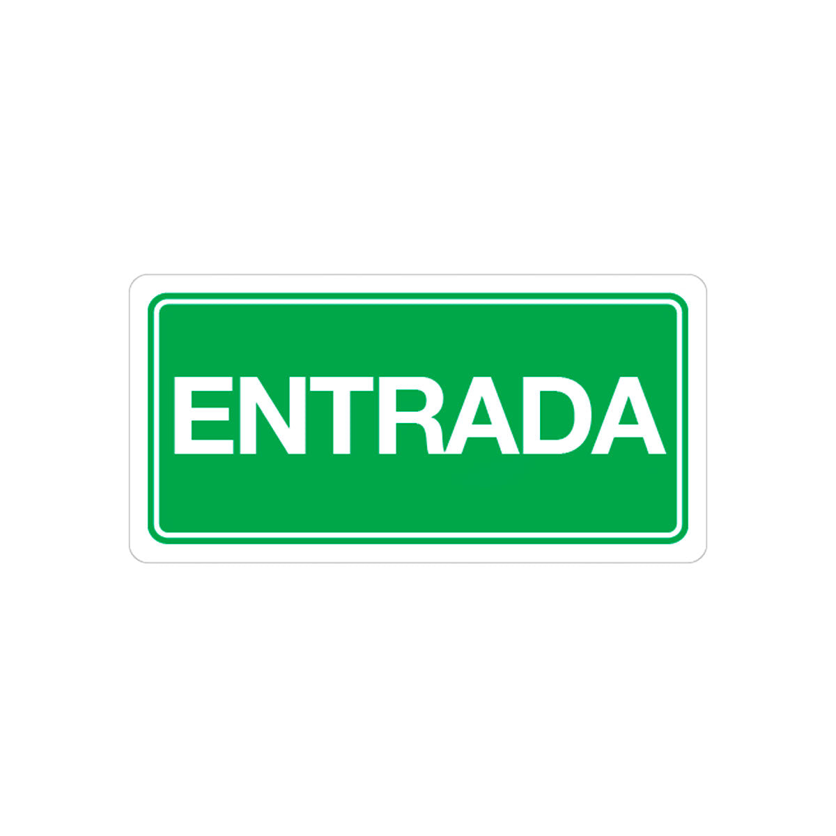 Señalamiento Entrada 15 x 30CM | TS-0005