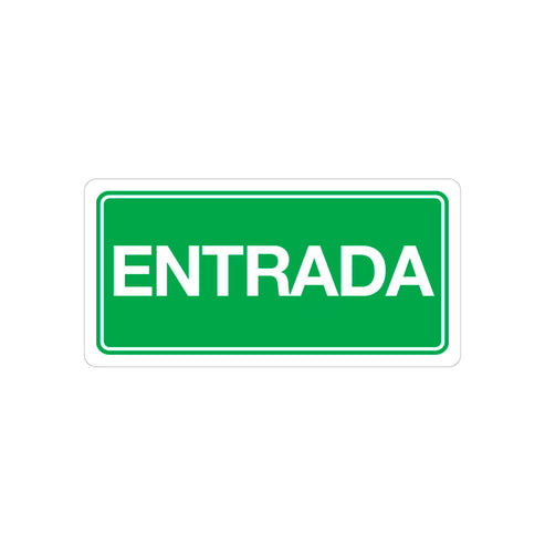 Señalamiento Entrada 15 x 30CM | TS-0005