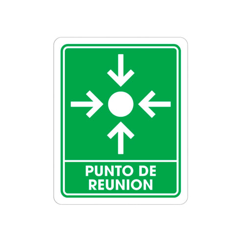 Señalamiento Punto De Reunión 25 x 35CM | TS-0030