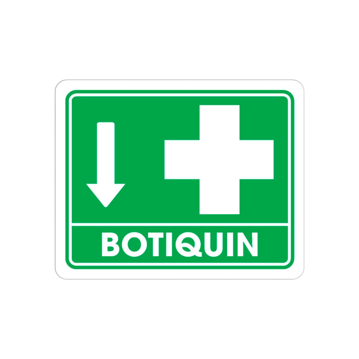 Señalamiento Botiquín 25 x 35CM | TS-0045