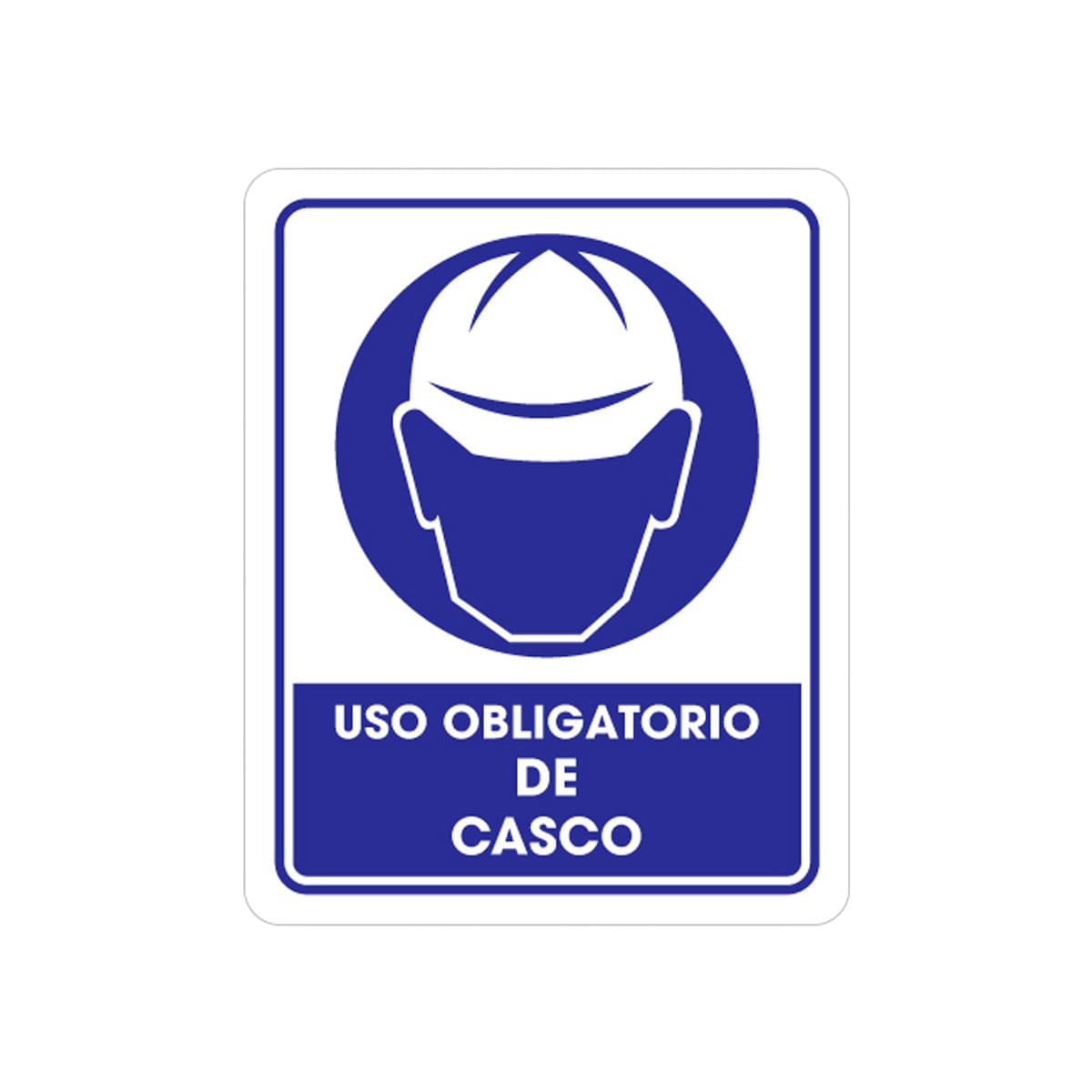 Señalamiento Uso De Casco 25 x 35CM | TS-0065