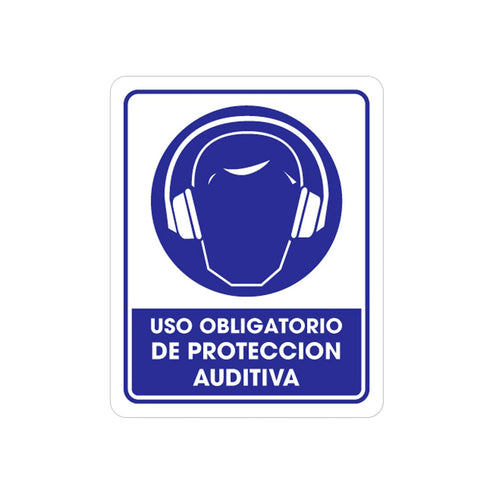 Señalamiento Uso De Protección Auditiva 25 x 35CM | TS-0095