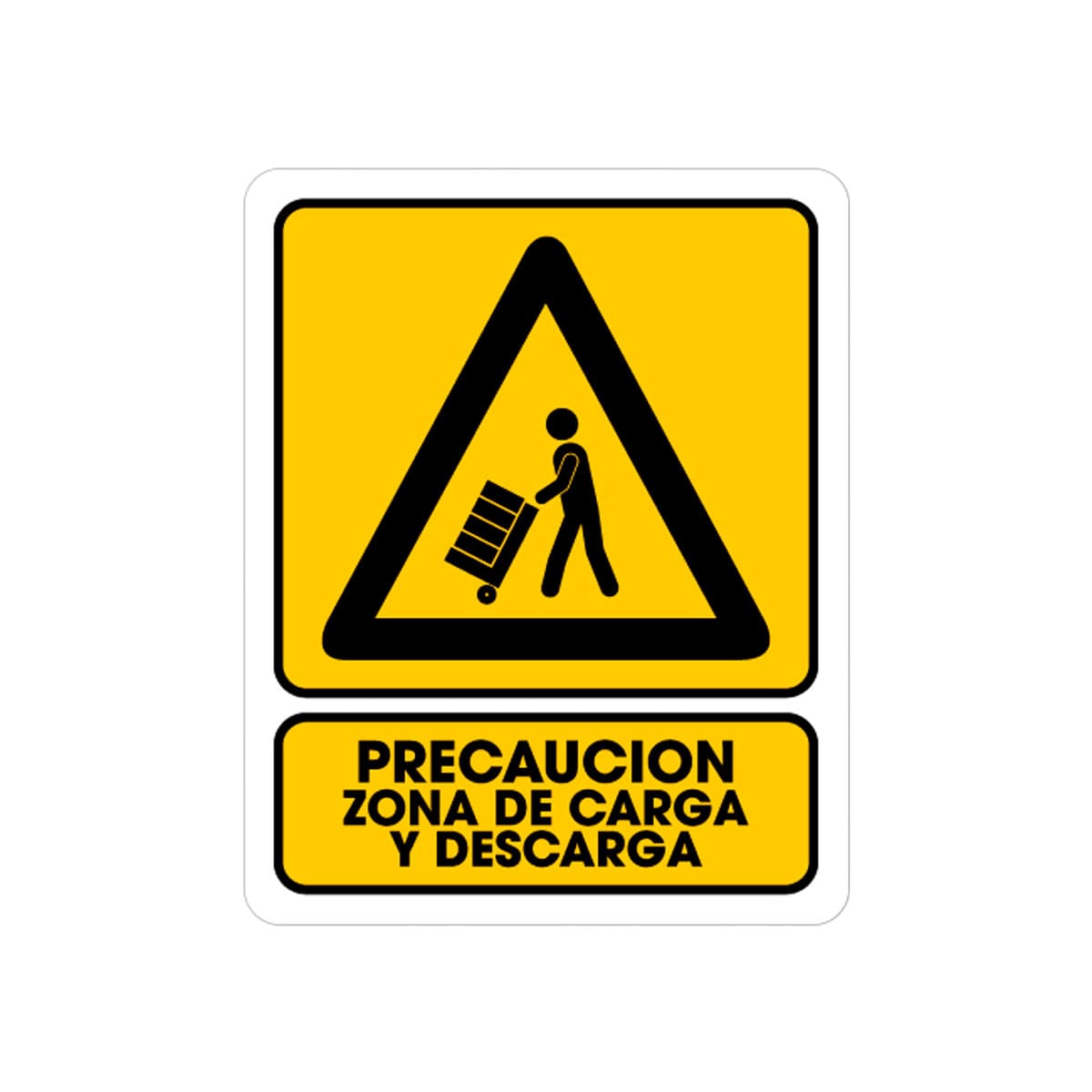 Señalamiento Zona De Carga/Descarga 25 x 35CM | TS-0135