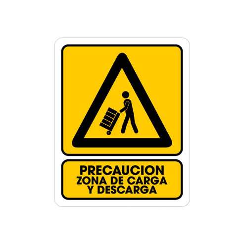 Señalamiento Zona De Carga/Descarga 25 x 35CM | TS-0135