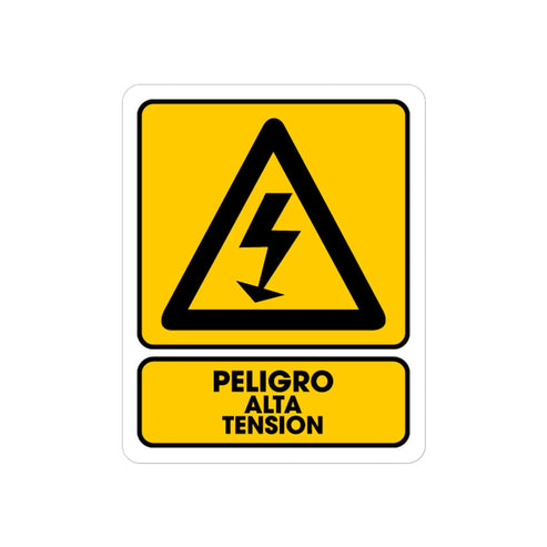 Señalamiento Peligro Alta Tensión 25 x 35CM | TS-0140