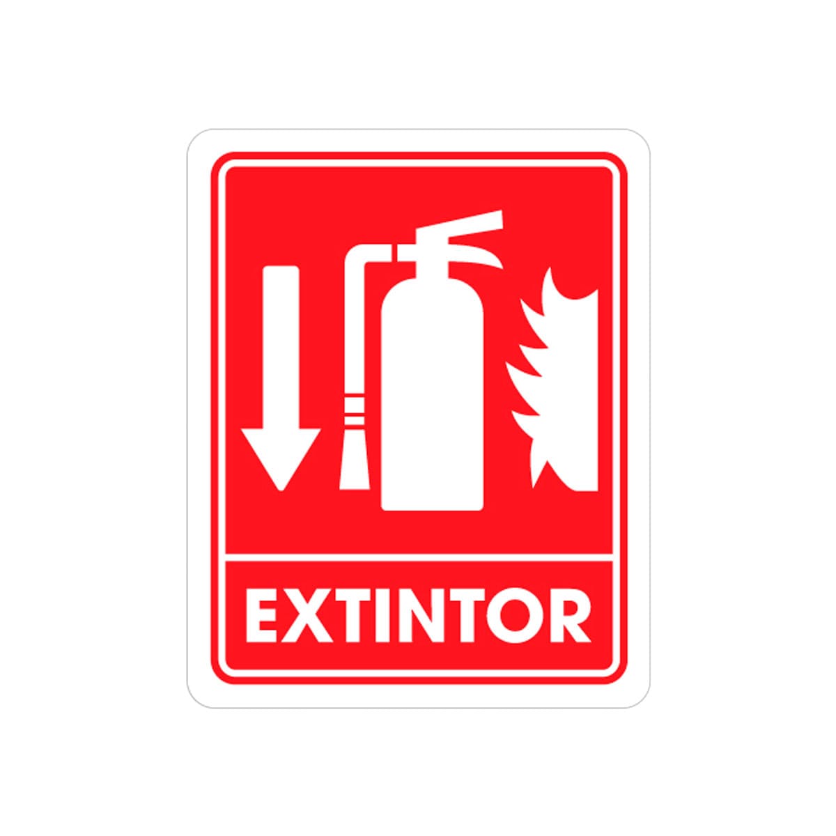 Señalamiento Extintor 25 x 35CM | TS-0240
