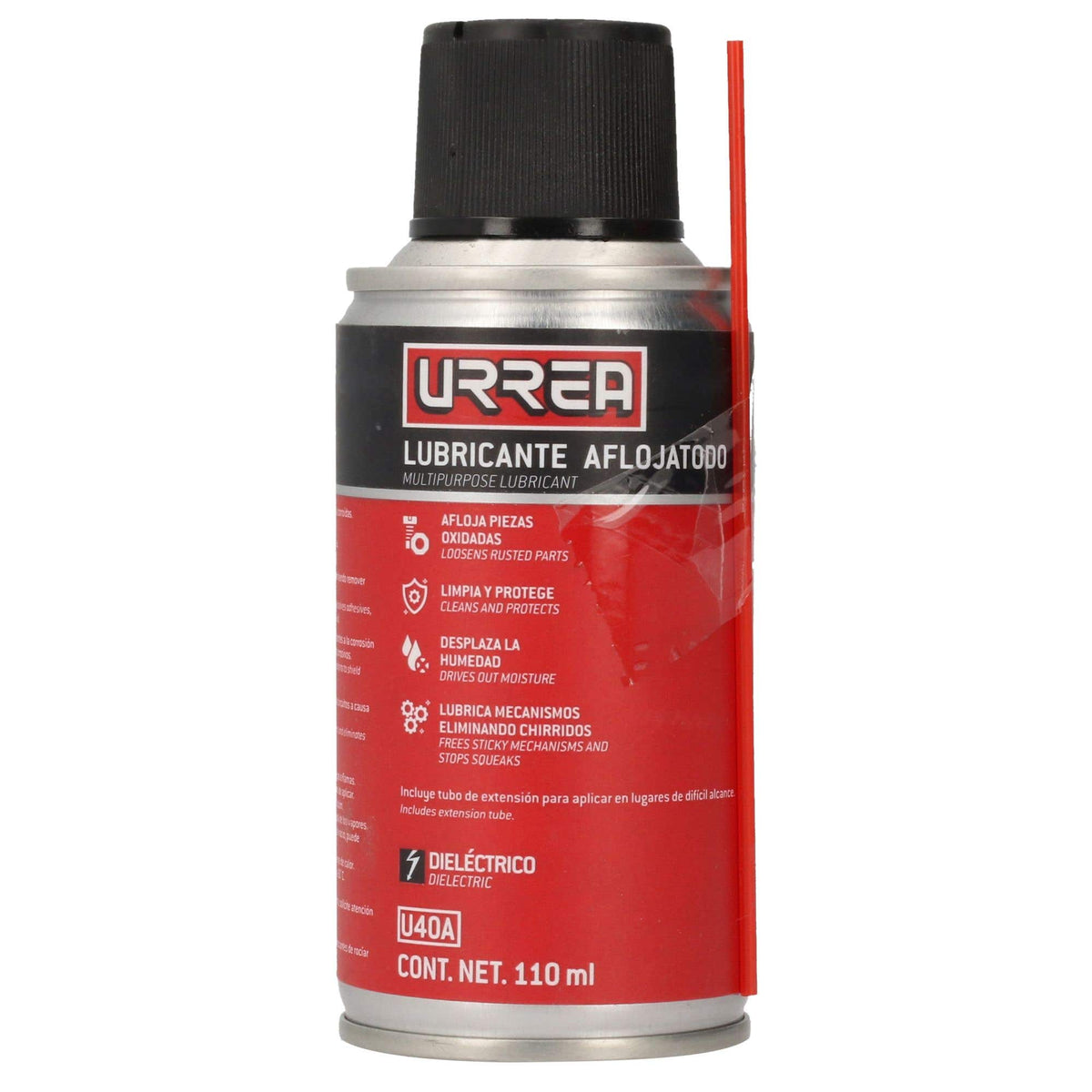 Aceite Aflojatodo Dieléctrico 110 ml, Urrea U40A