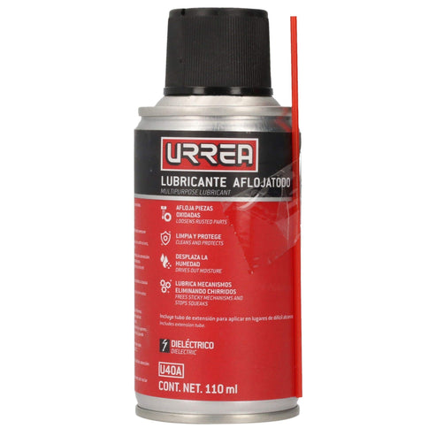 Aceite Aflojatodo Dieléctrico 110 ml, Urrea U40A