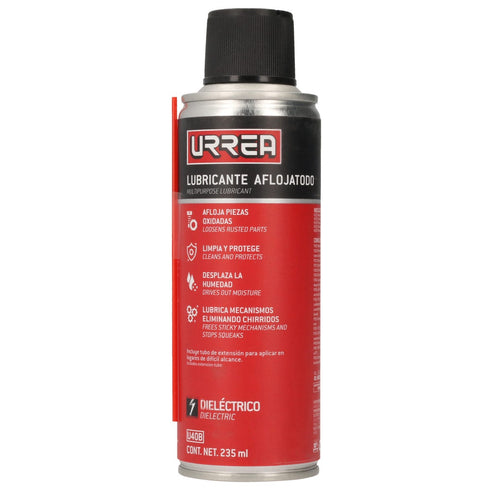 Aceite Aflojatodo Dieléctrico 235 ml, Urrea U40B