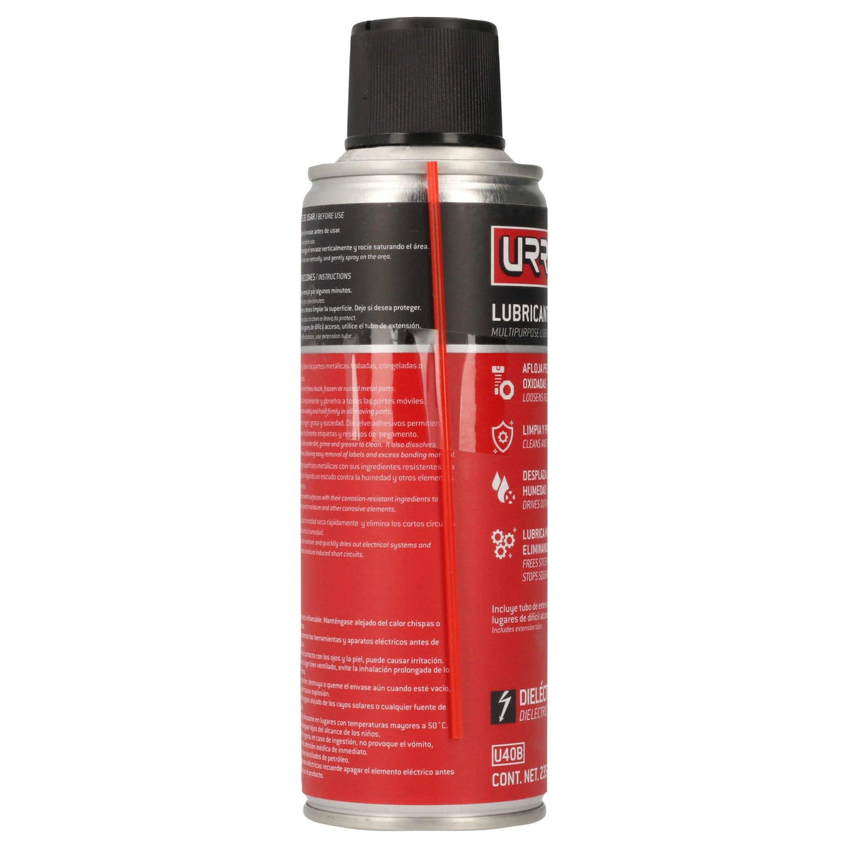 Aceite Aflojatodo Dieléctrico 235 ml, Urrea U40B