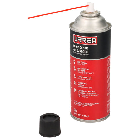 Aceite Aflojatodo Dieléctrico 400 ml, Urrea U40