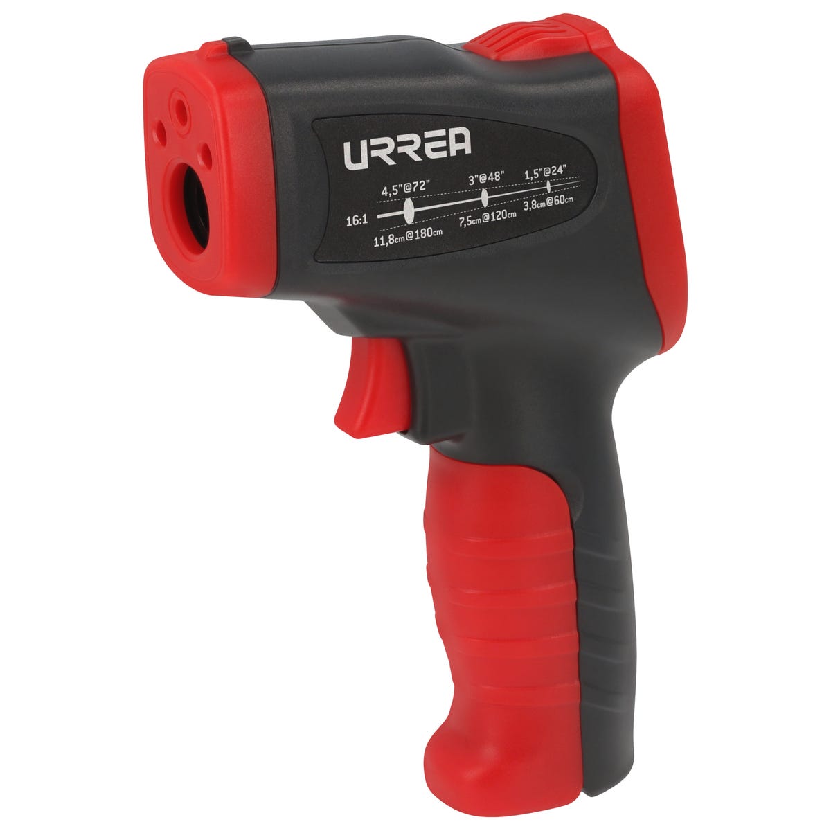 Termómetro Infrarrojo Con Pantalla LCD -50°C a 1050°C, Urrea UD105