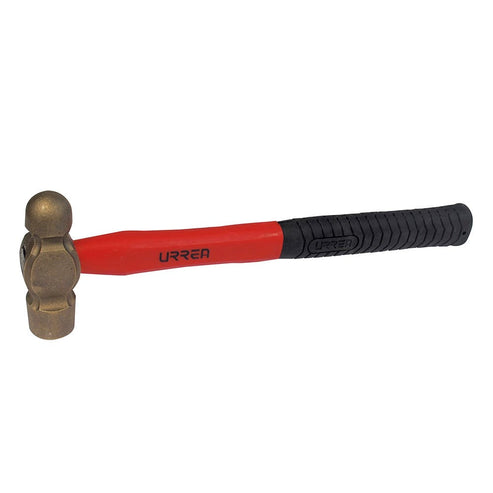 Martillo De Bola De Bronce-Aluminio Antichispa 18oz, Urrea UH01FG